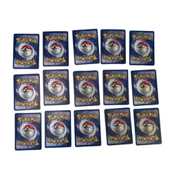 Lot of 15 Vintage Pokemon TCG Jungle Cards Non-Holos Common/Uncommon LP/MP - Image 2