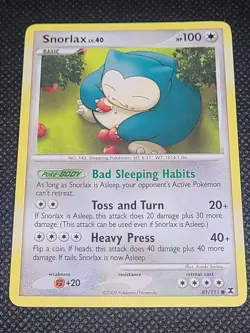Snorlax (81) Pokemon TCG Rising Rivals #81/111 - Image 1
