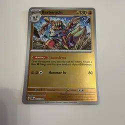 Pokemon TCG Barbaracle 043/088 Perfect Order Uncommon NM Reverse Holo - Image 1