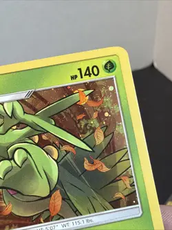 2018 Pokemon Sceptile Celestial Storm 10a/168 Cosmo Holo Rare Ungraded Swirl - Image 3