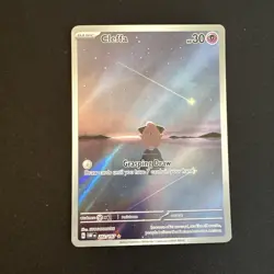 Pokemon Cleffa Obsidian Flames Illustration Rare Holo 202/197 - Image 1