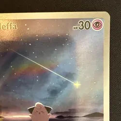Pokemon Cleffa Obsidian Flames Illustration Rare Holo 202/197 - Image 5