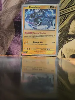 Thundurus 070/197 Rare Obsidian Flames Pokemon Holo Near Mint - Image 1