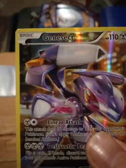 Pokemon Genesect XY Promo XY119 Holo Black Star Promo - Image 2