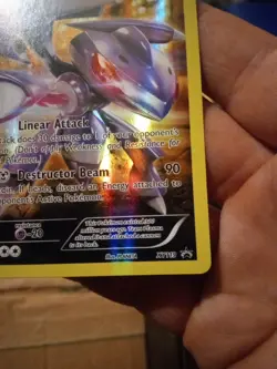 Pokemon Genesect XY Promo XY119 Holo Black Star Promo - Image 4