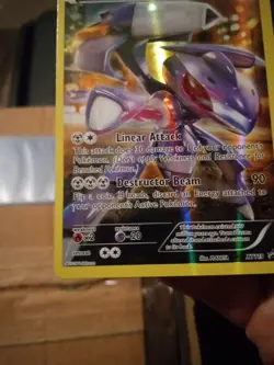 Pokemon Genesect XY Promo XY119 Holo Black Star Promo - Image 5