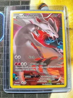 Reshiram - 2015 Pokemon TCG - XY74 - Black Star Promo - Full Art - Holo - Image 1