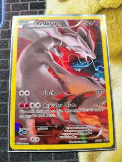 Reshiram - 2015 Pokemon TCG - XY74 - Black Star Promo - Full Art - Holo - Image 3