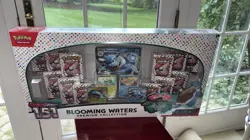 Pokemon TCG Scarlet & Violet 151 Blooming Waters Premium Collection Box Sealed - Image 1