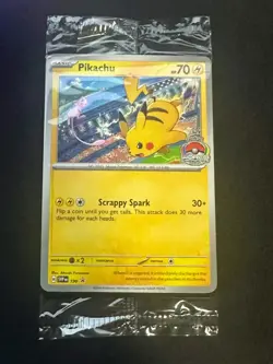 Pokemon TCG Pikachu SVP 190 Promo 2024 World Championships NM SEALED #1 - Image 1