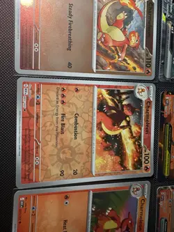 Pokemon TCG Holo/EX/common lot x7 Charizard/charmeleon/charmander - Image 5