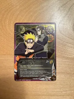 Naruto Uzumaki & Yamato 616 Trading Card - Super Rare (not graded) - Image 1