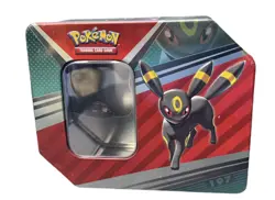 Pokemon Empty Umbreon V Heroes Tin Case holder No Packs CARDS NOT INCLUDED - Image 1