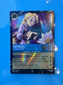 Disney Lorcana TCG Rapunzel EPCOT Festival Of The Arts Promo Code - Image 1