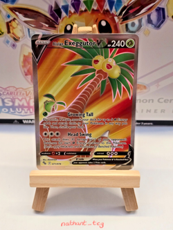 Pokemon TCG: Alolan Exeggutor V 071/078 - Pokemon Go UR - NM - Image 1