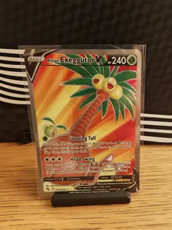 Pokemon TCG Alolan Exeggutor v Full Art Card 071/078 Pokemon Go - Image 1