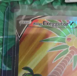 Pokemon Alolan Exeggutor V 071/078 Pokemon GO Ultra Rare Full Art Holo TCG - Image 5