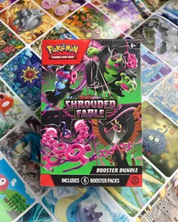 Pokemon TCG Scarlet & Violet Shrouded Fable Booster Bundle 6 Booster Packs New - Image 1