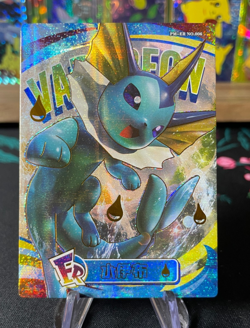 🔥Non-TCG Eif Origin 3.0 Chinese Pokemon Card Vaporeon FR PM-ER No.006 🔥 - Image 1