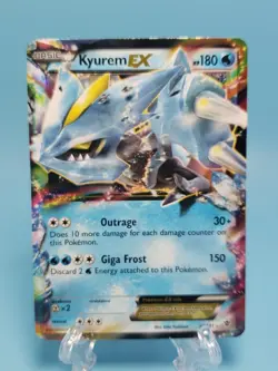 Kyurem EX 30/101 Plasma Blast Holo 2013 Pokemon Card LP/NM - Image 1