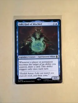 MTG Loki, God of Mischief MSH 0065 R NM Regular - Image 1
