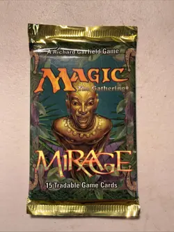 Magic the Gathering - Factory Sealed Booster Pack - Mirage Booster Pack - Image 1