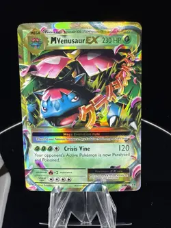 Pokemon TCG M Venusaur EX XY Evolutions 2/108 Mega Holo Rare Card NM - Image 1