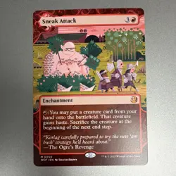 Wizards of the Coast Sneak Attack 0050 Enchanting Tales Borderless Mythic Foil - Image 1