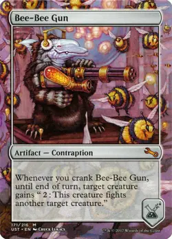 MTG: Bee-Bee Gun - 171/216 - Unstable - MYTHIC - New - NM/M - Image 1