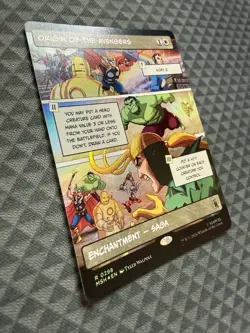 MTG Origin of the Avengers #0298 Foil Borderless Rare Marvel Super Heroes (MSH) - Image 3