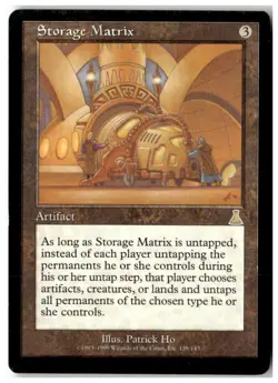 MTG Storage Matrix - Urza's Destiny Moderately Played English - Image 1