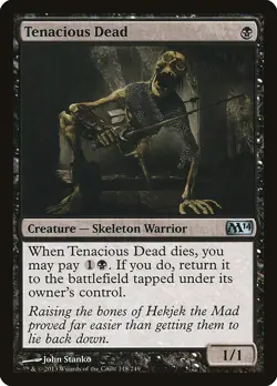 Tenacious Dead | #118 | M14 | MTG | Regular | LP - Image 1