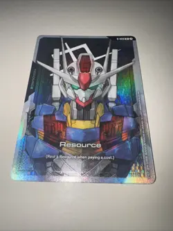 Gundam Card Game Gundam Aerial Foil Resource R-009 C+ English TCG CCG - Image 4