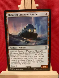 Midnight Crusader Shuttle - Dr Who (Universes Beyond) - Uncommon - NM - MTG - Image 1