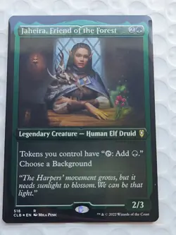 Jaheira, Friend of the Forest (Foil Etched) ,Magic the Gathering, MTG **NEW** - Image 2