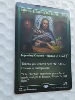 Jaheira, Friend of the Forest (Foil Etched) ,Magic the Gathering, MTG **NEW** - Image 4