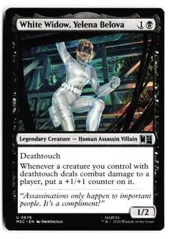 White Widow, Yelena Belova 676 MSC Magic: The Gathering - Image 1