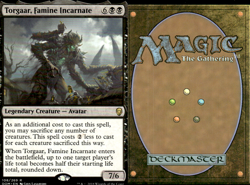 Magic the Gathering-MTG-Torgaar, famine Incarnate - Image 1