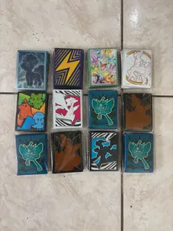 Pokemon TCG ETB Card Sleeves - Lot of 12 Sealed - Image 1