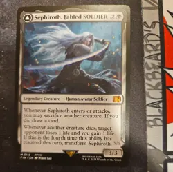 MTG - FIN - 0115 0 Sephiroth, Fabled SOLDIER - Regular / NM / Final Fantasy - Image 1