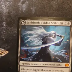 MTG - FIN - 0115 0 Sephiroth, Fabled SOLDIER - Regular / NM / Final Fantasy - Image 3