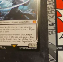 MTG - FIN - 0115 0 Sephiroth, Fabled SOLDIER - Regular / NM / Final Fantasy - Image 5