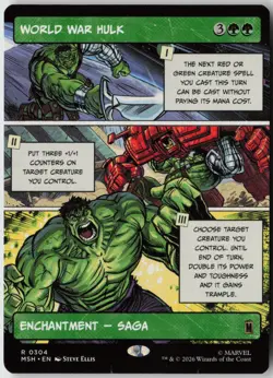 World War Hulk (304) - Normal - Marvel Super Heroes (MSH) - NM - Image 1