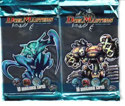 Duel Masters Base Set DM-01 10 Card Pack X2 Factory Sealed - Image 1
