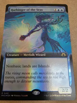 Harbinger of the Seas - Foil (Extended Art) Modern Horizons 3 - Mtg - Image 1