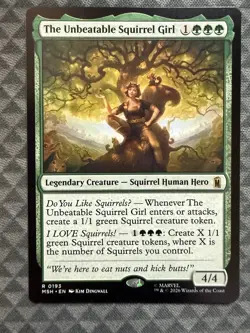 MTG The Unbeatable Squirrel Girl #0193 Rare Marvel Super Heroes (MSH) - Image 2