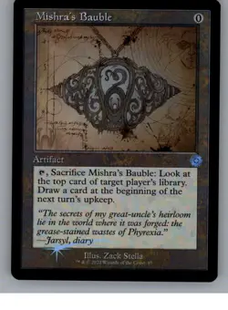 Mishra's Bauble 97 The Brothers' War: Retro Frame Artifacts MTG Foil NM - Image 1