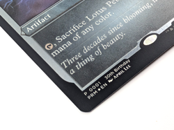 Magic the Gathering LOTUS PETAL 30th Anniversary Etched Foil Promo NM - Image 5