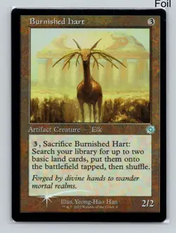 MTG Burnished Hart Foil U The Brothers' War: Retro Frame Artifacts 8 NM - Image 1