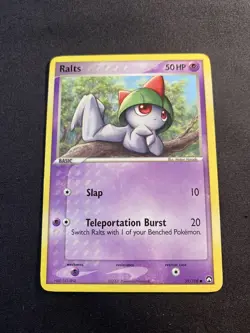 Ralts 59/108 NM - EX Power Keepers Pokemon Card - Midori Harada Art - Image 1
